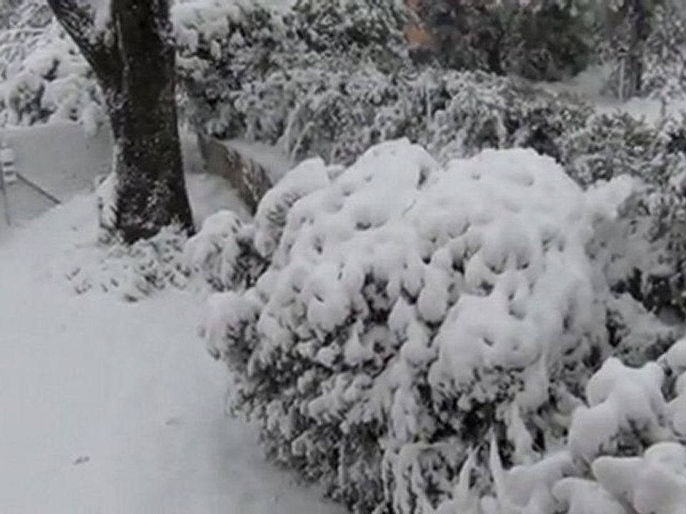 Neige à Saint-Égrève