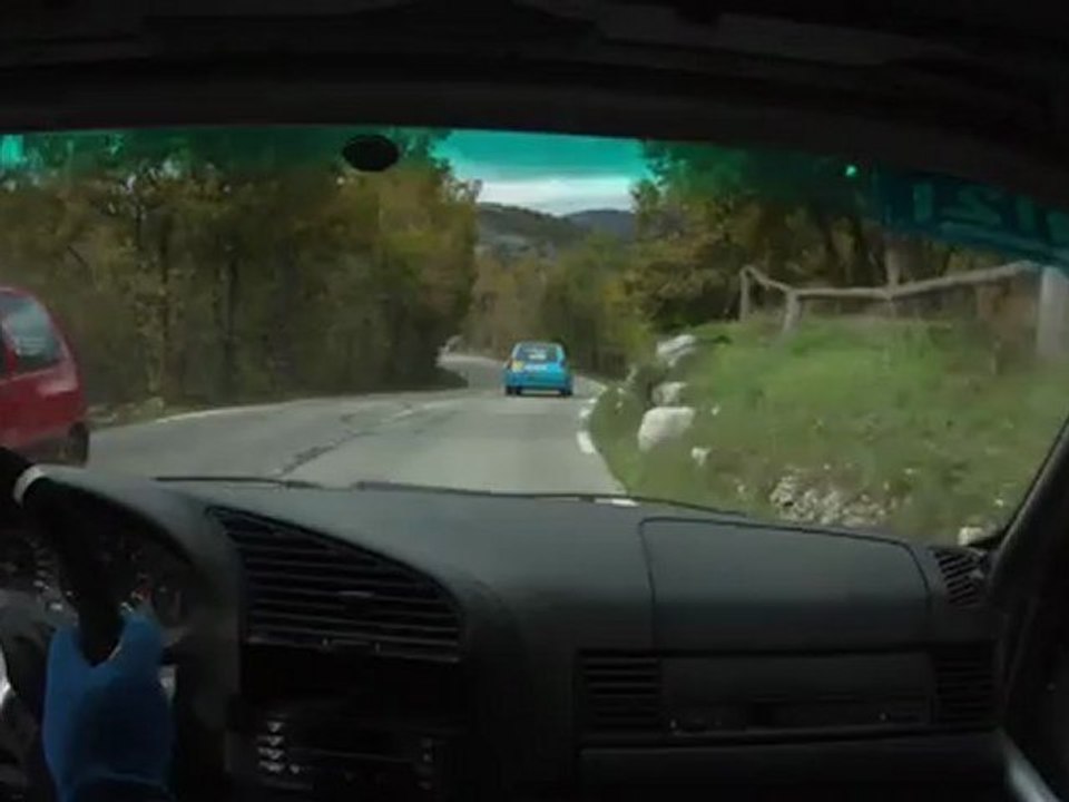course de côte du Col de Vence 2012 caméra embarquée Vincent Savary BMW M3