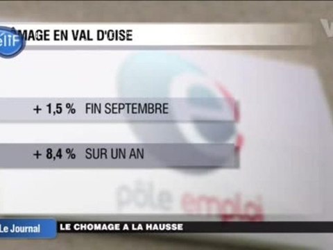 Le chômage à la hausse dans le Val d'Oise