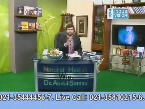 Natural Health with Abdul Samad on Indus Vision TV, Topic: Skin and Hair Problems due to Stress