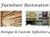 Reupholster Furniture - Antique Furniture Restoration - Sofa Upholstery