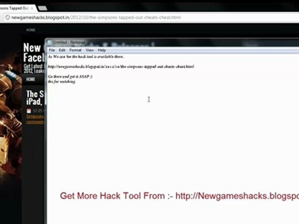 The Simpsons Tapped Out Donut Hack!! works 100% | TUTORIAL | iPhone/iPad/iPod