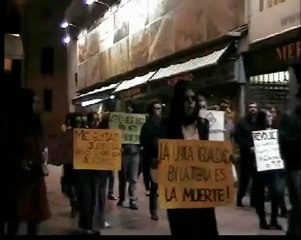 Marxa de les Catrines per Justicia Social - Yo Soy 132 Barcelona [31.10.2012]