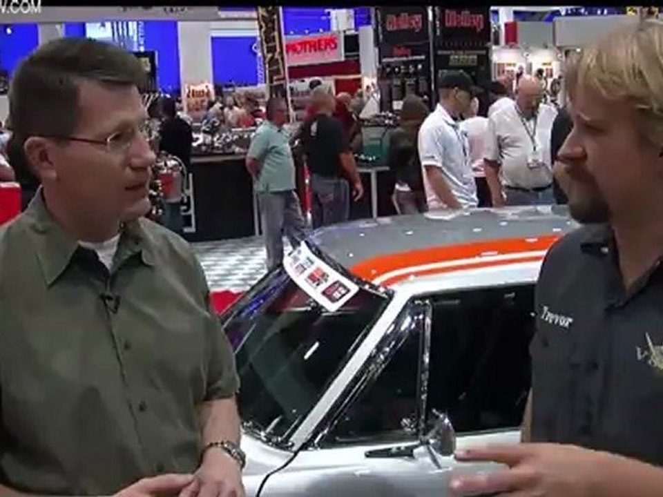2012 SEMA V8TV VIDEO COVERAGE - MARK STIELOW "MAYHEM" 1967 CAMARO