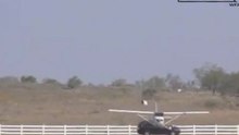 Plane crashes into Volvo XC60 at Northwest Regional Airport in Roanoke Texas
