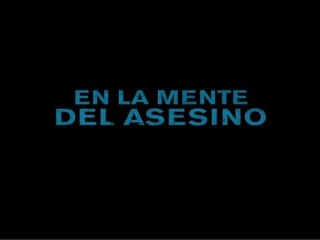 En la Mente del Asesino Trailer Español