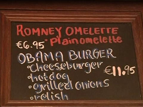 Obama Burger or Romney Omelette? The French Vote With Stomachs at American Diner in Paris