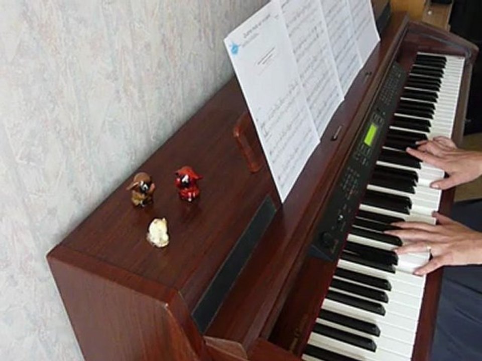 4 mots sur le piano - Goldman et Fiori