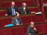 Guillaume Larrivé, député de l'Yonne, intervient à l'Assemblée nationale sur la politique de sécurité, face à Manuel Valls