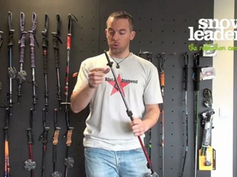 Snowleader présente le bâton de randonnée Trail de Black Diamond