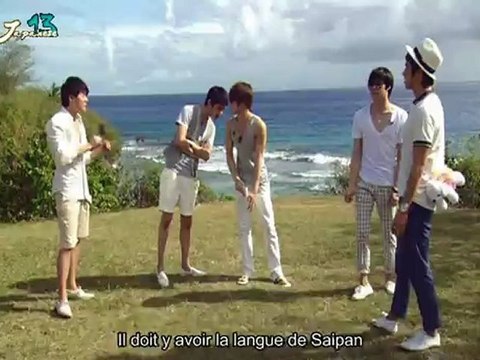 [JPN13 SUB] DBSK - AAB III- Saipan Vacation part 01 ~VOSTFR