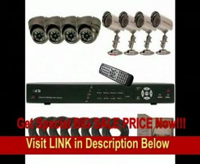 BEST PRICE CIB K808AV500G8753-8403 8CH Network Security Surveillance KIT w/ Eight CCD Ca...