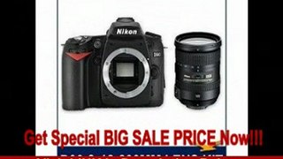 Nikon D90 SLR Digital Camera, 12.3 Megapixel, DX Format CMOS Sensor, 3 VGA LCD Display, Kit Includes: AF-S DX NIKKOR 18-200mm f/3.5-5.6G ED VR II Lens FOR SALE