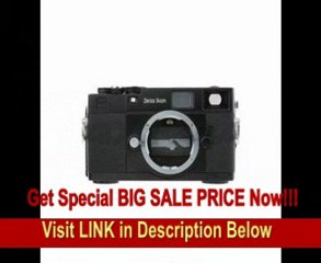 SPECIAL DISCOUNT Zeiss Ikon M-Mount 35mm Rangefinder Camera Body, Black