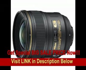 BEST BUY Nikon 24mm f/1.4G AF-S ED DSLR NIKKOR Lens