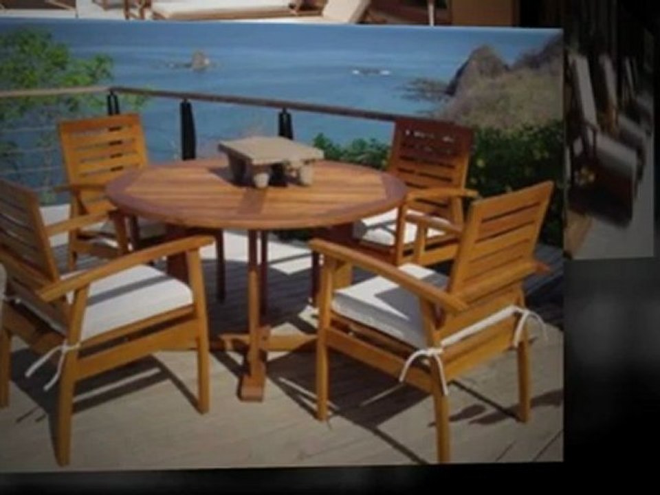 Advantages Of Teak Deck Furniture