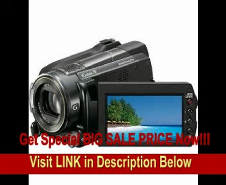 SPECIAL DISCOUNT Sony HDR-XR520-E PAL System 240GB HDD High Definition Camcorder w/12 MP & 12x Optical Zoom