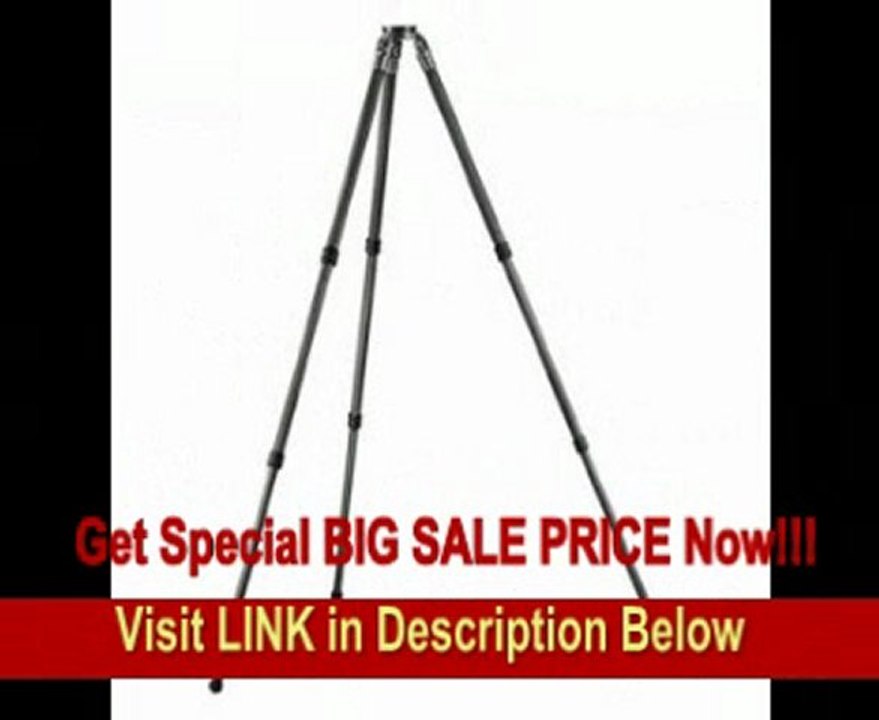 Gitzo GT3531LSV Series 3 Carbon 6x 3 Section G-Lock Systematic Video Tripod (Black) FOR SALE