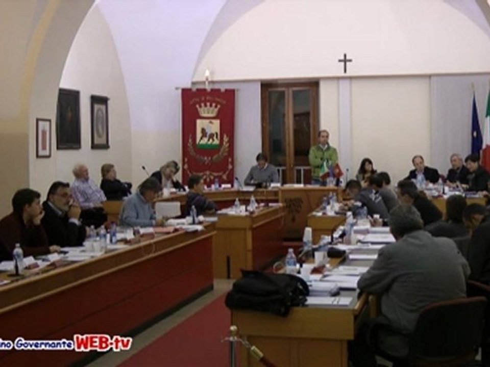 Consiglio comunale 5 novembre 2012 controdeduzioni osservazioni e SUP risposta  Mastropietro