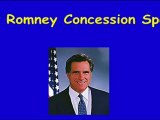 Mitt Romney Concession Speech