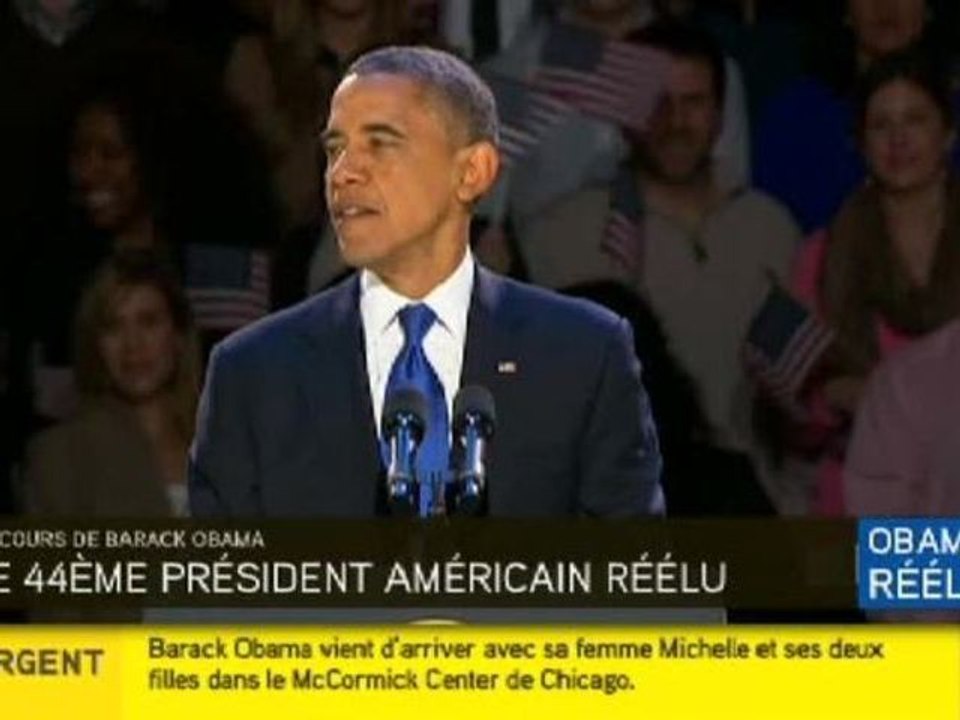 Barack Obama : "Je retourne à la Maison blanche plus inspiré et déterminé que jamais"