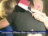 Obama réélu: à Paris, les démocrates exultent