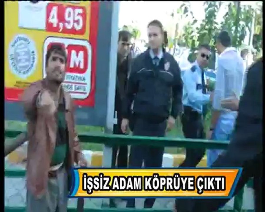 İNTİHAR ETMEK İÇİN KÖPRÜYE ÇIKTI_KANALF