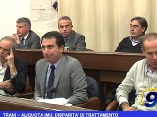 Trani | Aliquota IMU, disparità di trattamento
