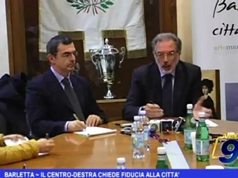 Barletta | Il centro-destra chiede fiducia alla città