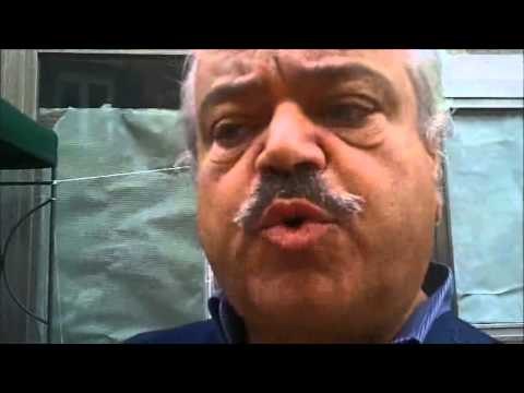 Aversa (CE) - Il maltempo non ferma la protesta dei pendolari (04.11.12)