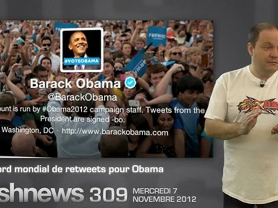 freshnews #309 Mega déjà fermé. Xbox Surface. Record de rewteets pour Obama. iPad Mini ou Nexus 7 (07/11/12)
