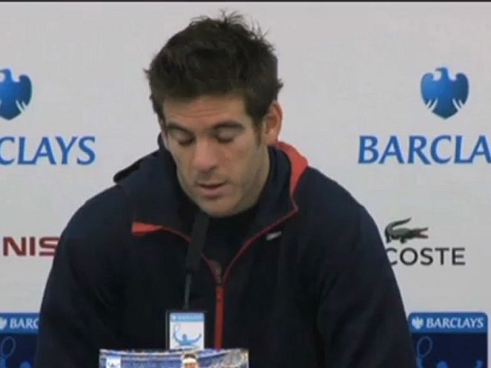 London: Del Potro: 'Ich gebe niemals auf!'