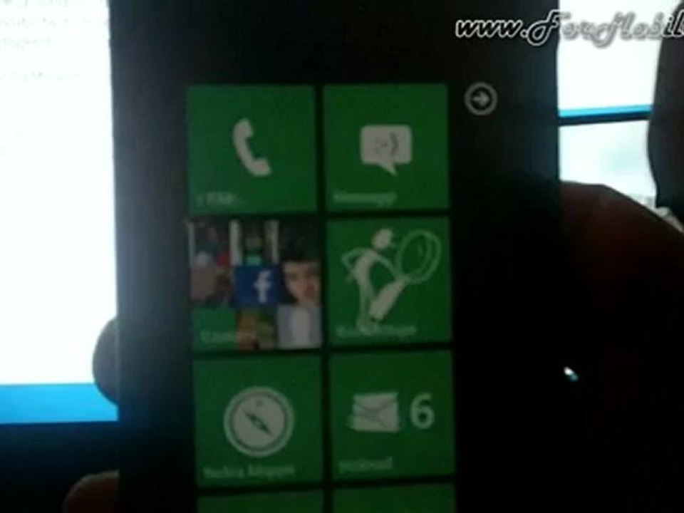 Demo Nokia Lumia 800 con Windows Phone 7.5 (migliorie di Tango)