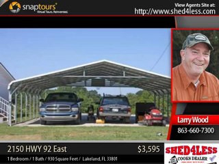 shed4less - 30x31 Triple Wide Gauge with FREE installation