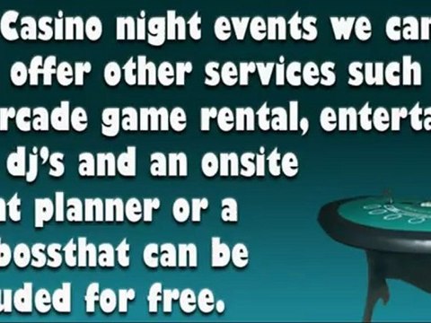 Nationwide Casino Game Rental (800) 407-2788
