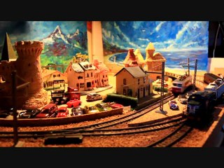 Train miniature sous le lit une solution pour les petits