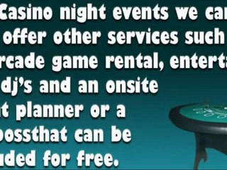 Nationwide Casino Rentals (800) 407-2788