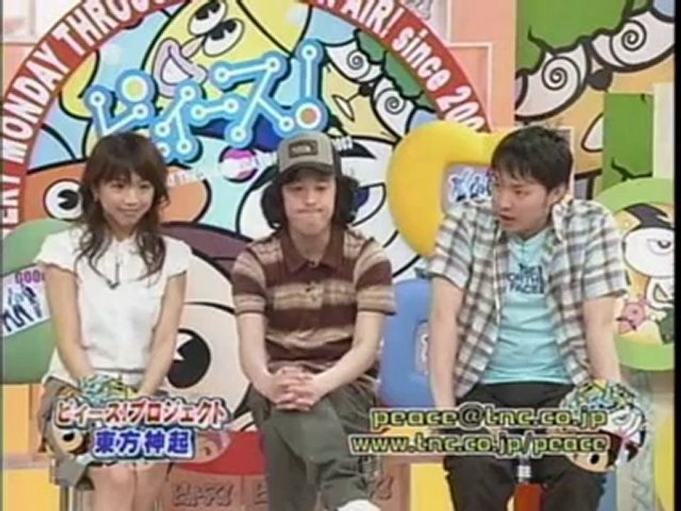 [Thai sub] 2006.06.01 TNC Peace 7 (short interview before live in Korea University)