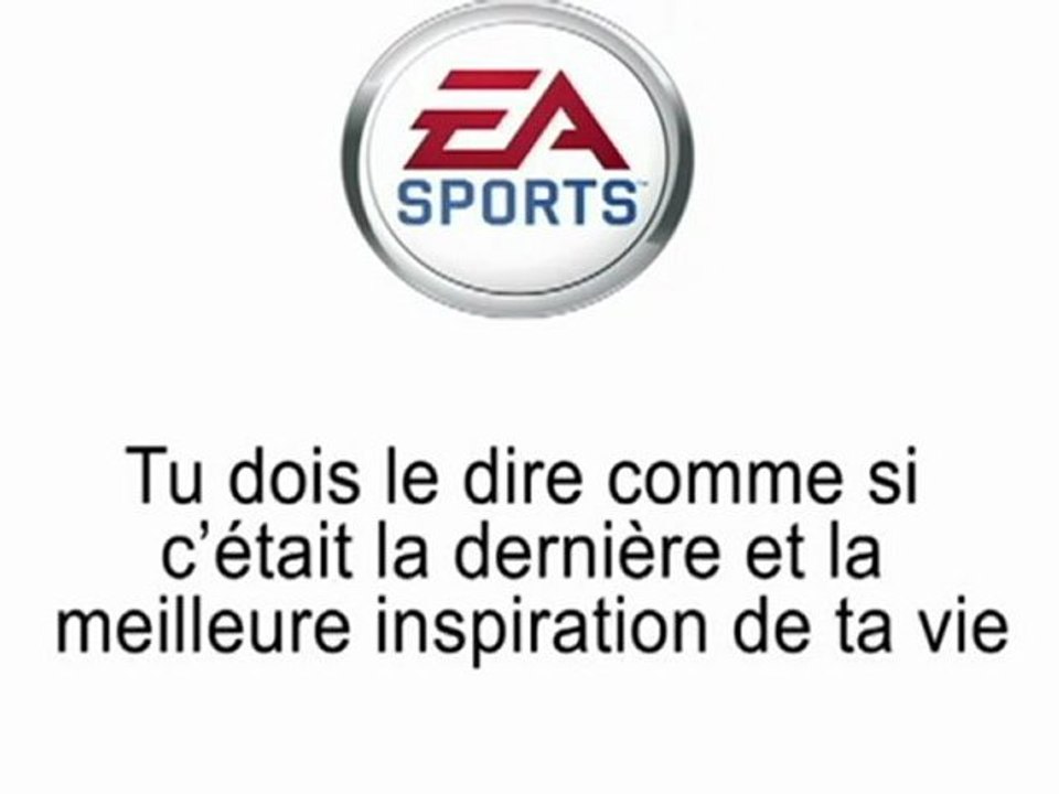 EA SPORTS voice by Andrew Anthony - French sub