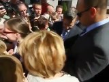 Prezydent Bronisław Komorowski z Drewnianym Kołem Sterowym ze Sklep.Marynistyka.org - 18.06.10.