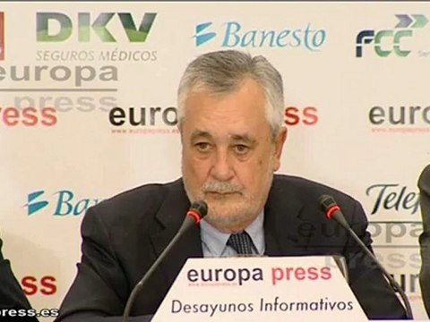 Griñán no valora huelga pero critica reforma laboral