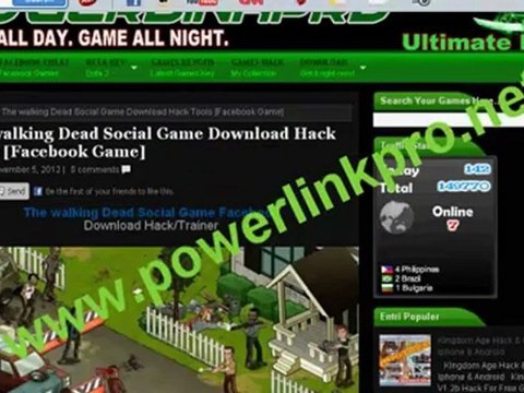 The walking Dead Social Game Download Hack Tools 2012