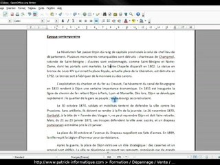 Tuto Writer 3 - Marges - Extrait