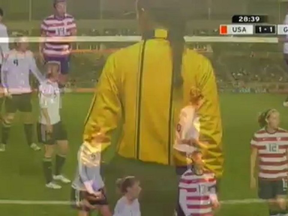 Frauenfußball, 2012-10-21 USA x GER, 1. Halbzeit