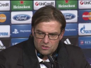 Groupe D - Klopp : “Déçu, mais fier”