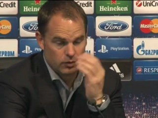 Groupe D - De Boer : “Les joueurs sont déçus”