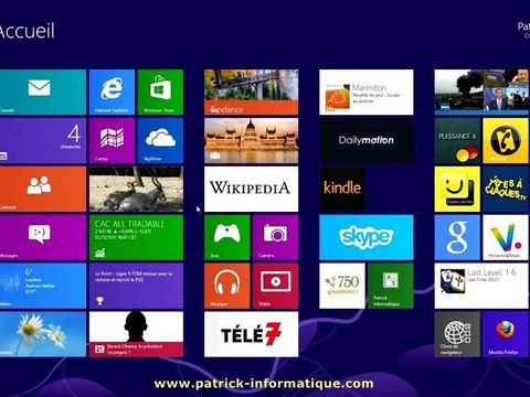 Tuto Windows 8 - Ajouter évènement App Calendrier - Extrait