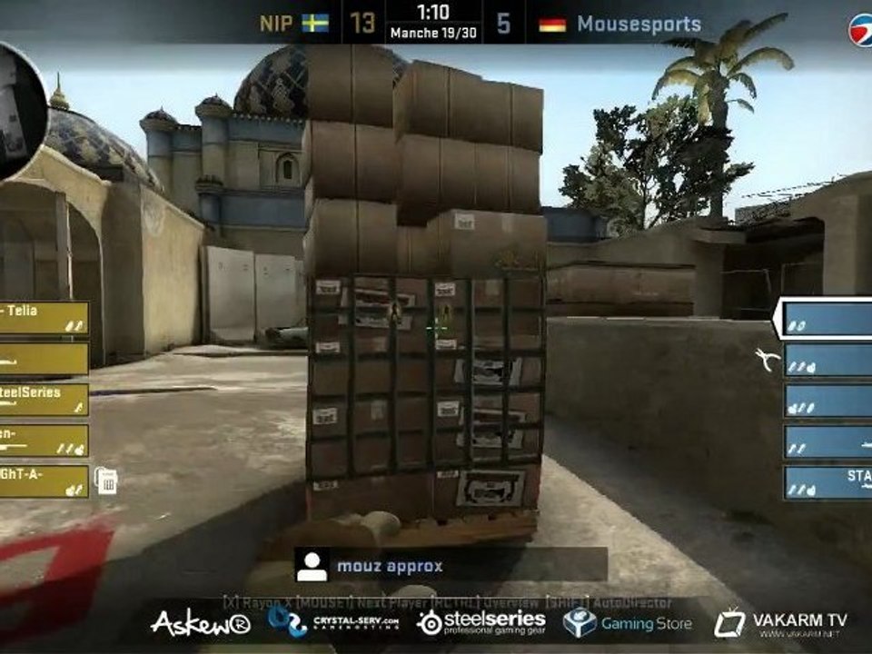 NiP vs Mouz / VeryGames vs ESC
