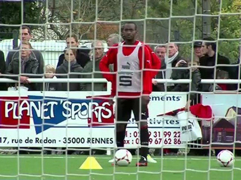 Rouge et Noir : Entraînement délocalisé à Noyal-Ch./Seiche