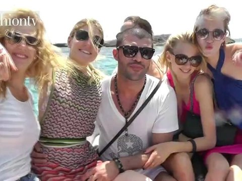 Yacht Trip to Jockey Club, Ibiza ft. Hofit Golan | FashionTV